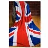 Cheapest ✔️ Decor Union Jack Fleece Blanket ⌛