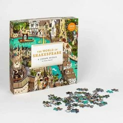 Best Sale 🎁 Lifestyle The World of Shakespeare : 1000 Piece Jigsaw Puzzle 🔔