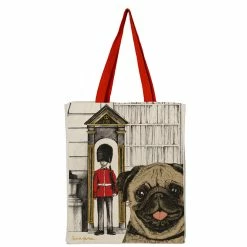 bbc Elegant shop 10 Deals π Lifestyle "Royal πΆ Doggies" Tote Bag: Pug π