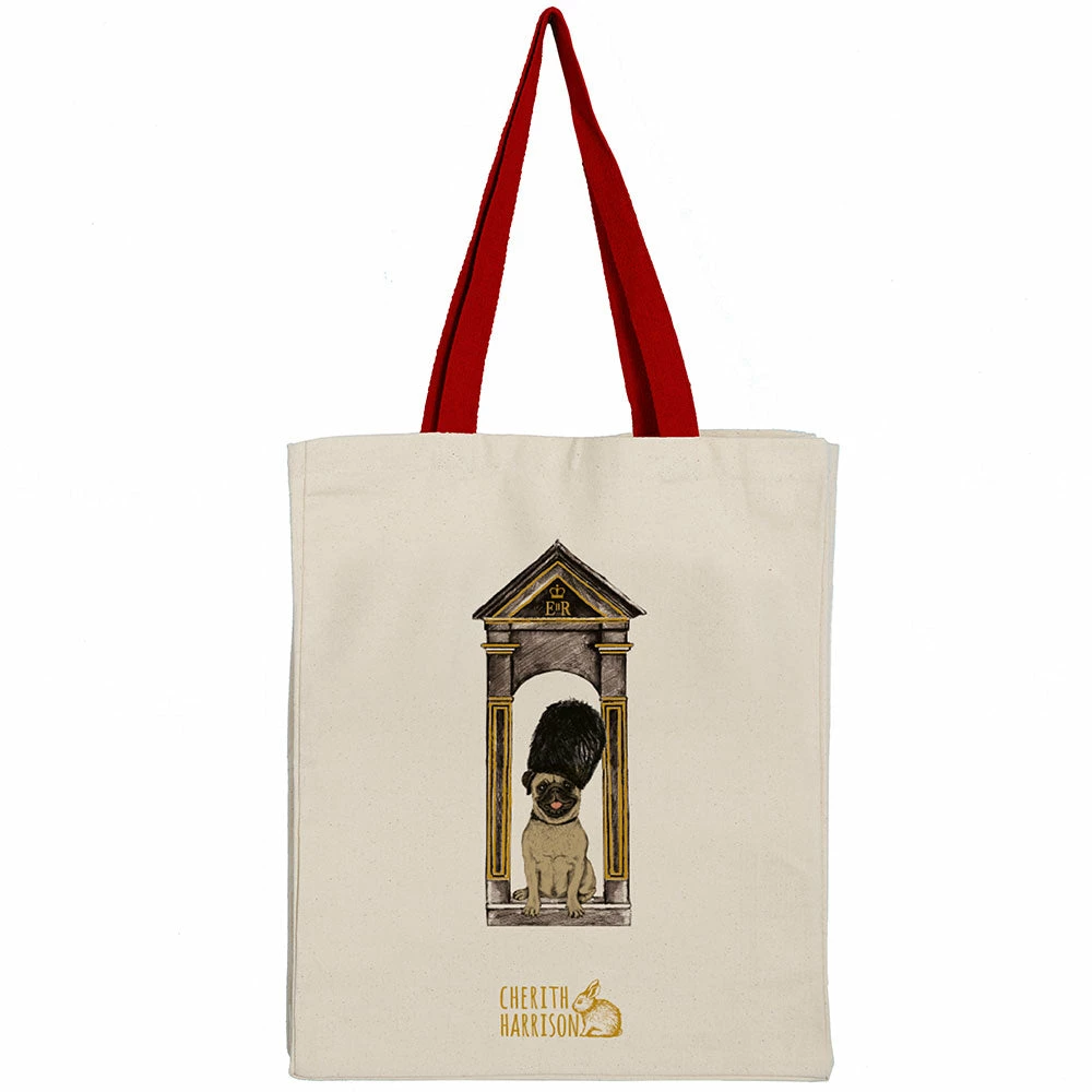 Deals π Lifestyle "Royal πΆ Doggies" Tote Bag: Pug π 2 Deals π Lifestyle "Royal πΆ Doggies" Tote Bag: Pug π - Image 2