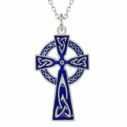 Top 10 ✨ Silver Celtic Cross Pendant and Necklace 💯