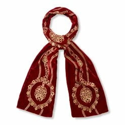 Top 10 π Lifestyle Tudor Rose Velvet Scarf π₯