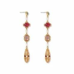 Coupon 😀 Lifestyle Cascading Gems Drop Earrings ❤️