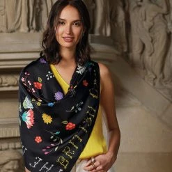 Coupon β€οΈ Lifestyle British Floral Square Scarf π