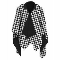 bbc Elegant shop 37 Best deal π Lifestyle Houndstooth RainCape π