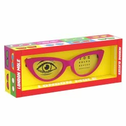 Wholesale β€οΈ Lifestyle London Mole Reading Glasses: Playful Peeress Matte Pink β¨