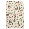 New 🎉 Holiday "Christmas Reindeer" Tea Towel 🔔
