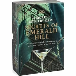 Best Sale 👍 Lifestyle "Secrets of Emerald Hill" Murder Mystery Game ⌛