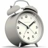 New 🔥 Lifestyle Newgate "Silent Sweep" Alarm Clock: Posh Grey 🛒